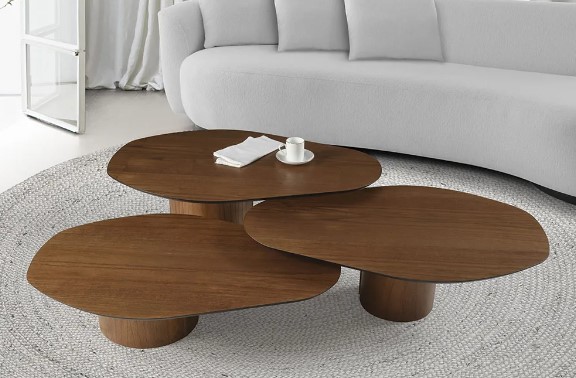 Tendências contemporâneas em mesas de centro em madeira maciça