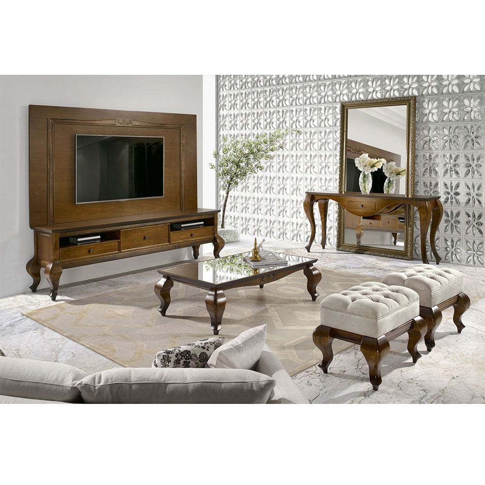 Sala de Estar Completa: Como Criar um Ambiente Acolhedor com Móveis de Madeira