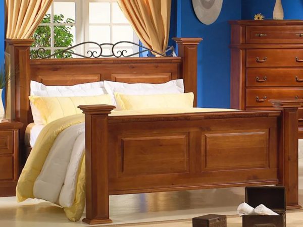 Cama King Size com Cabeceira: Conforto Majestoso para Quartos Amplos