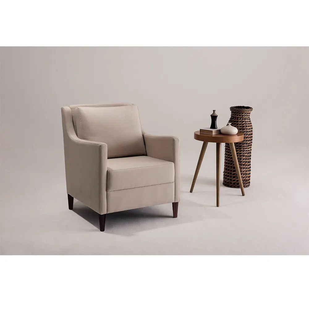 Poltronas elegantes que completarão sua sala